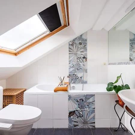 Charming In Vrsovice With Roof Terrace